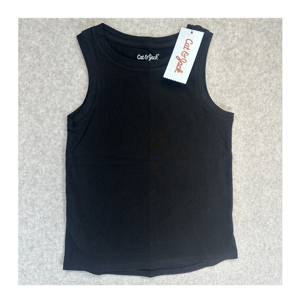 Cat & Jack KidsTank Shirt Sleeveless Black Size 5T NWT